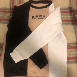 Nasa Tri color crew neck